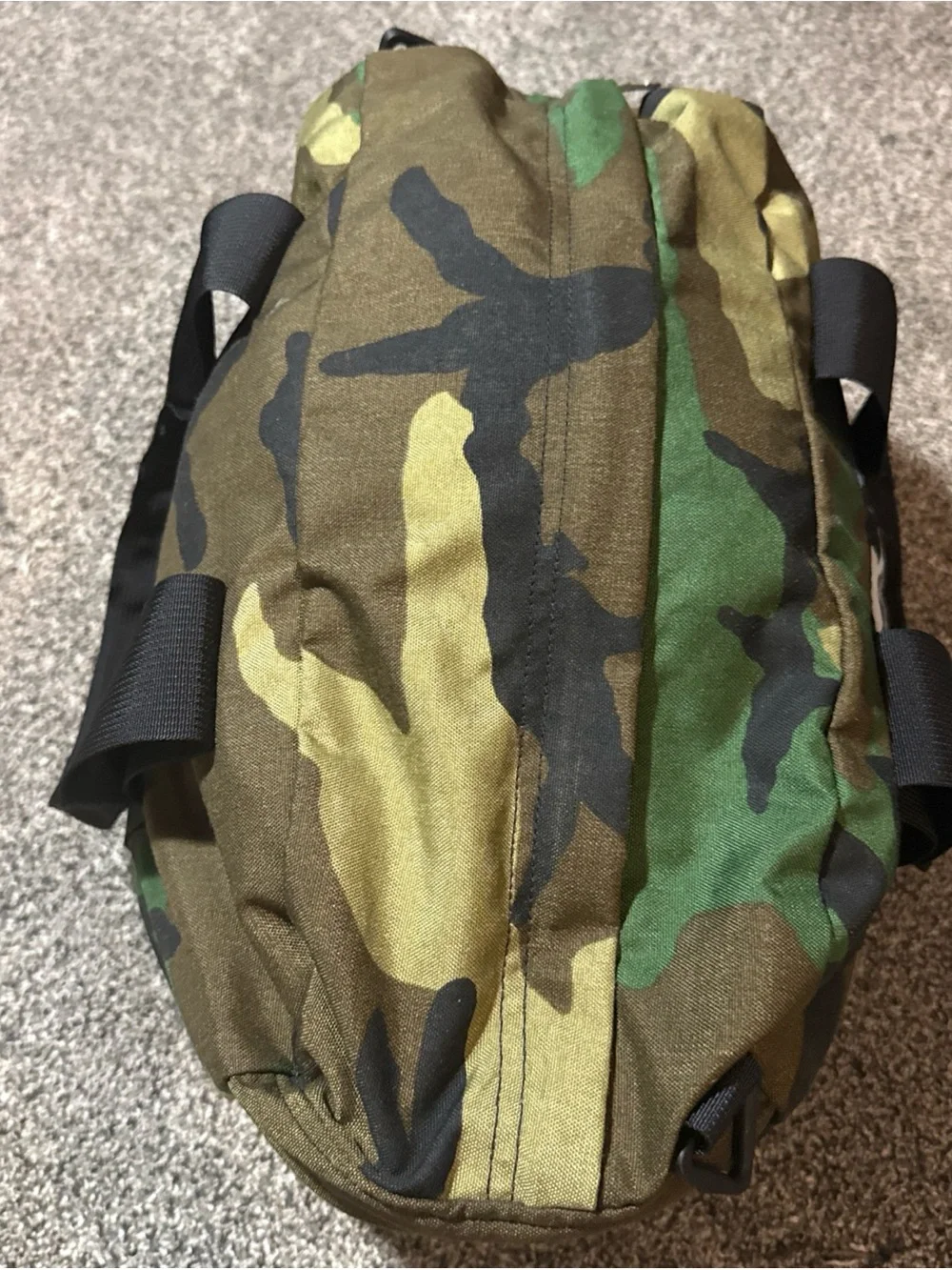 Vintage Gregory Old Logo Woodland Camo Small Tote Bag